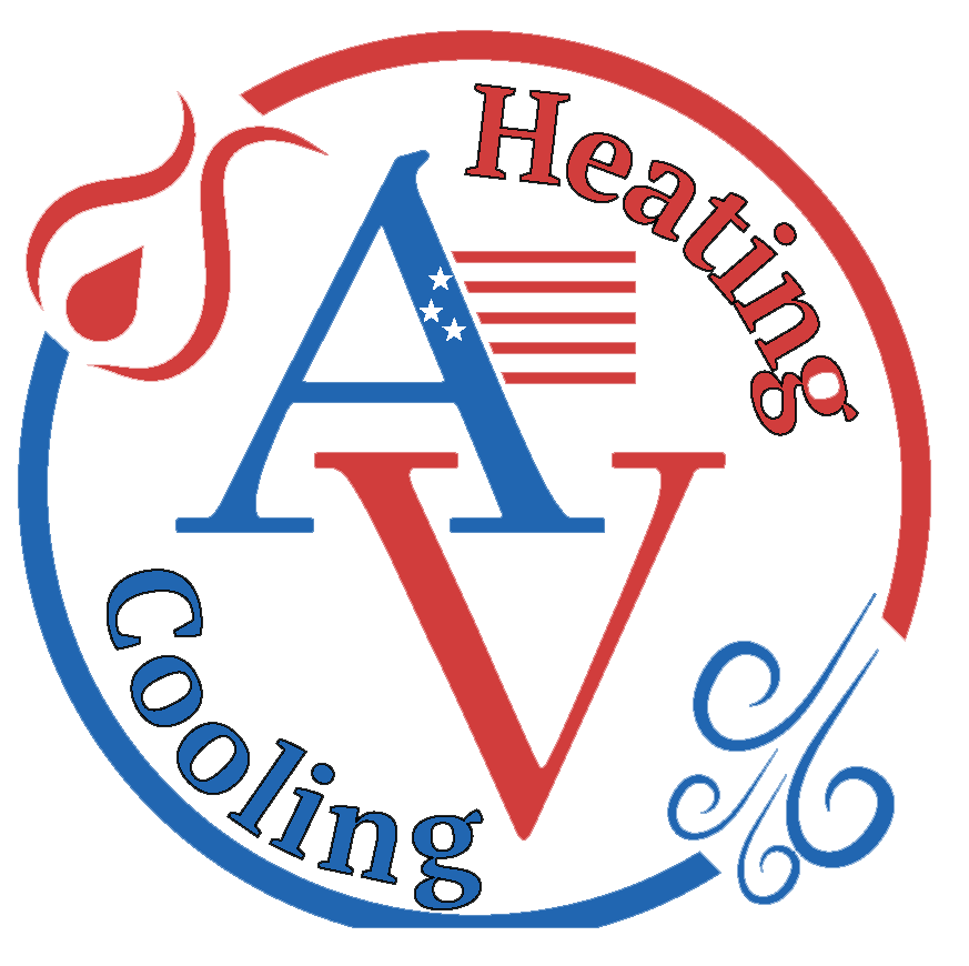 AV Heating and Cooling logo – HVAC services for residential and commercial heating, ventilation, air conditioning
